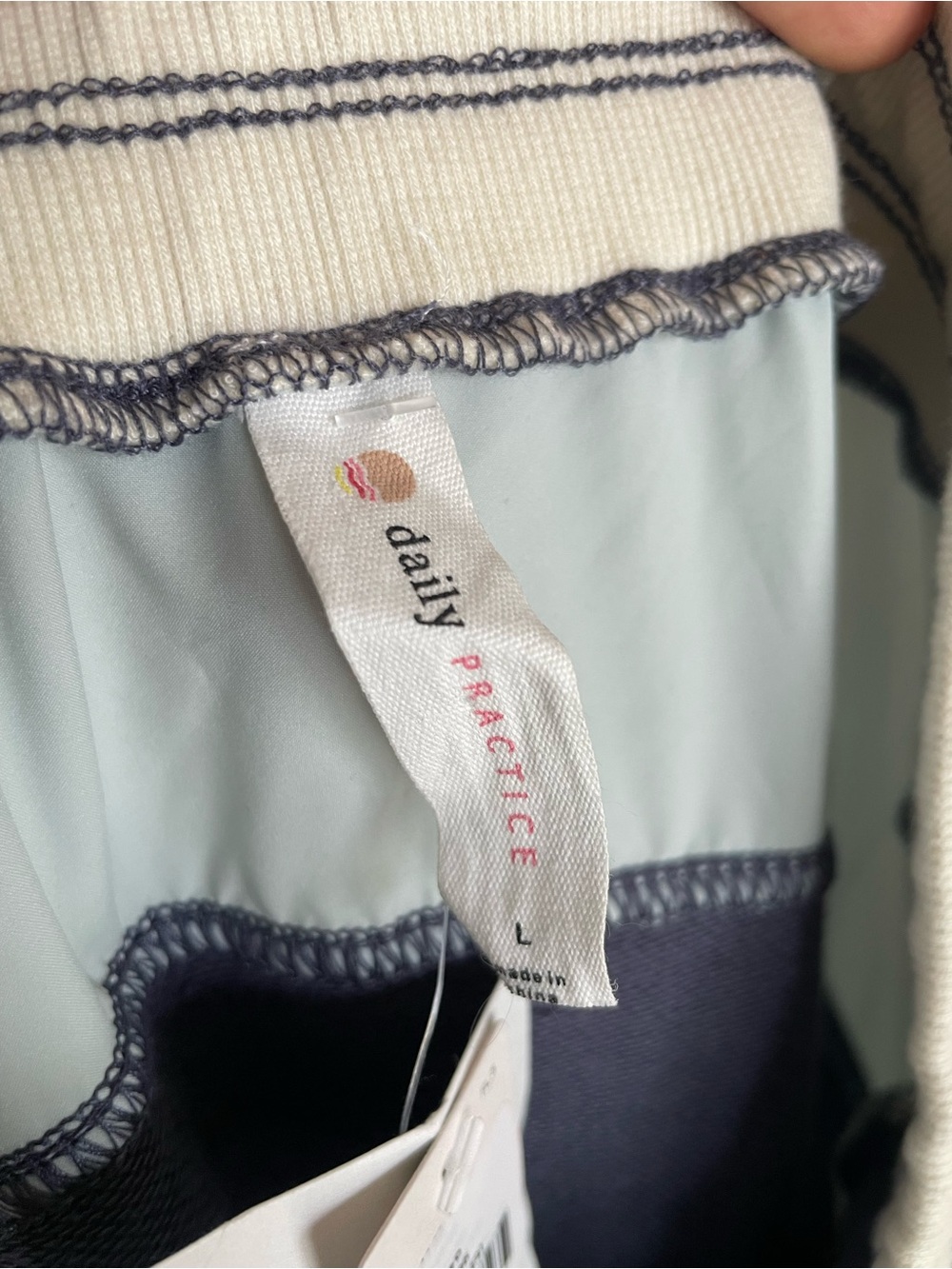 Daily Practice by Anthropologie Sporty Colorblock Athleisure Midi Skirt - Picture 7 of 7